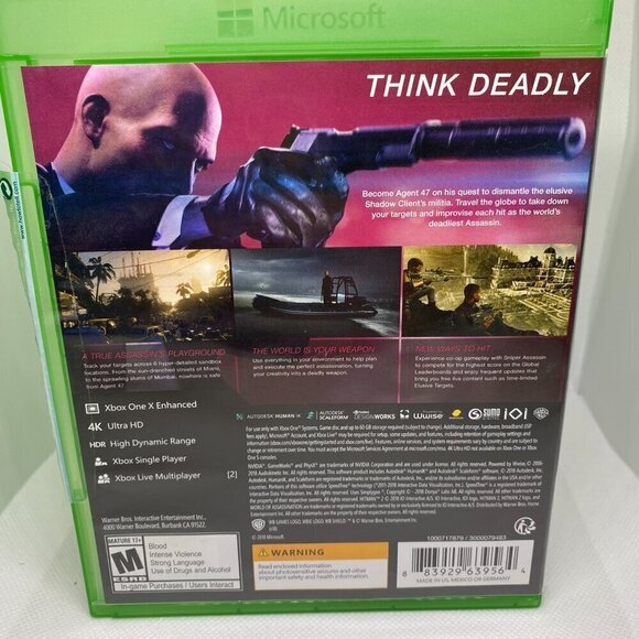 HITMAN 2 FOR XBOX ONE - Picture 3 of 5